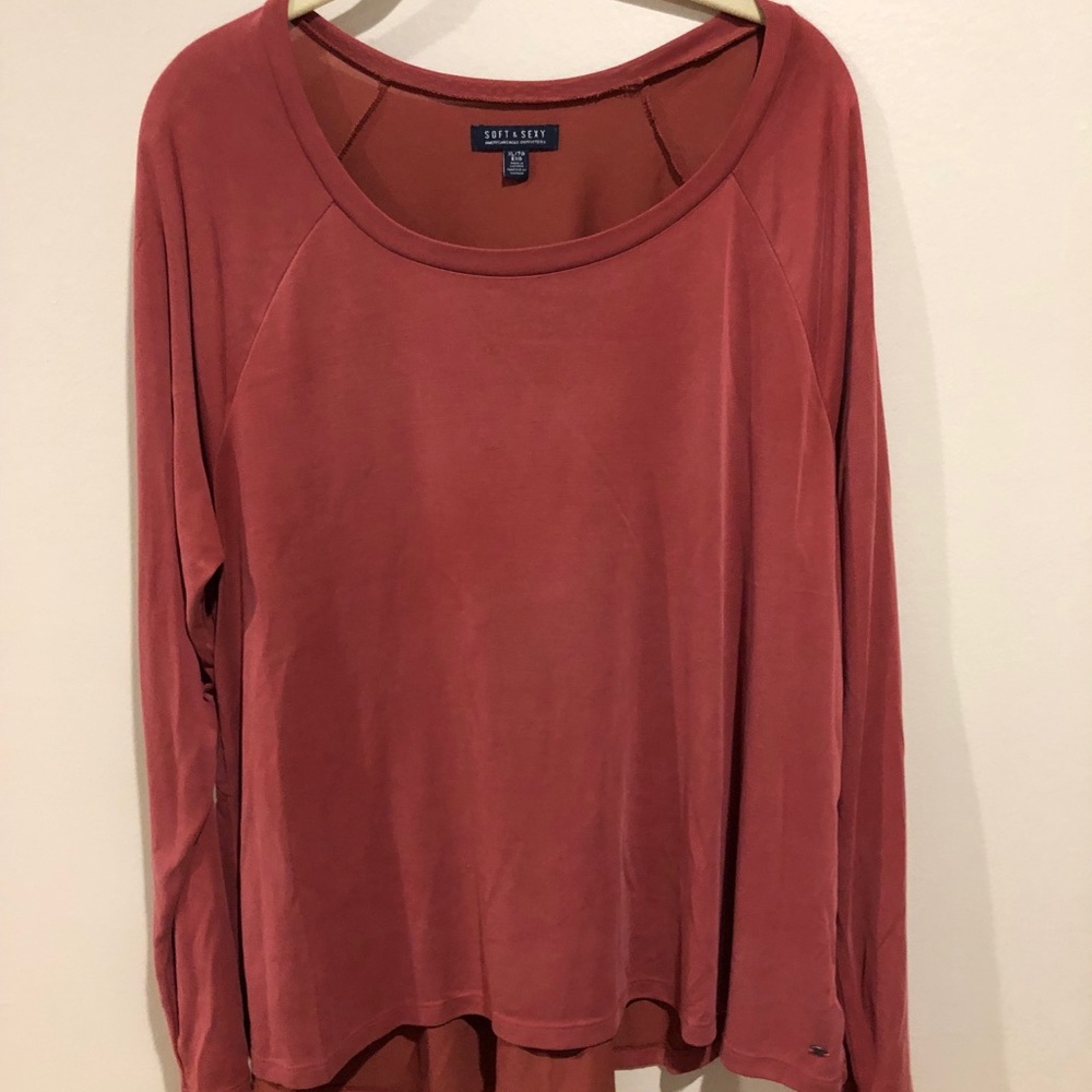 American eagle soft and sexy long sleeve shirt